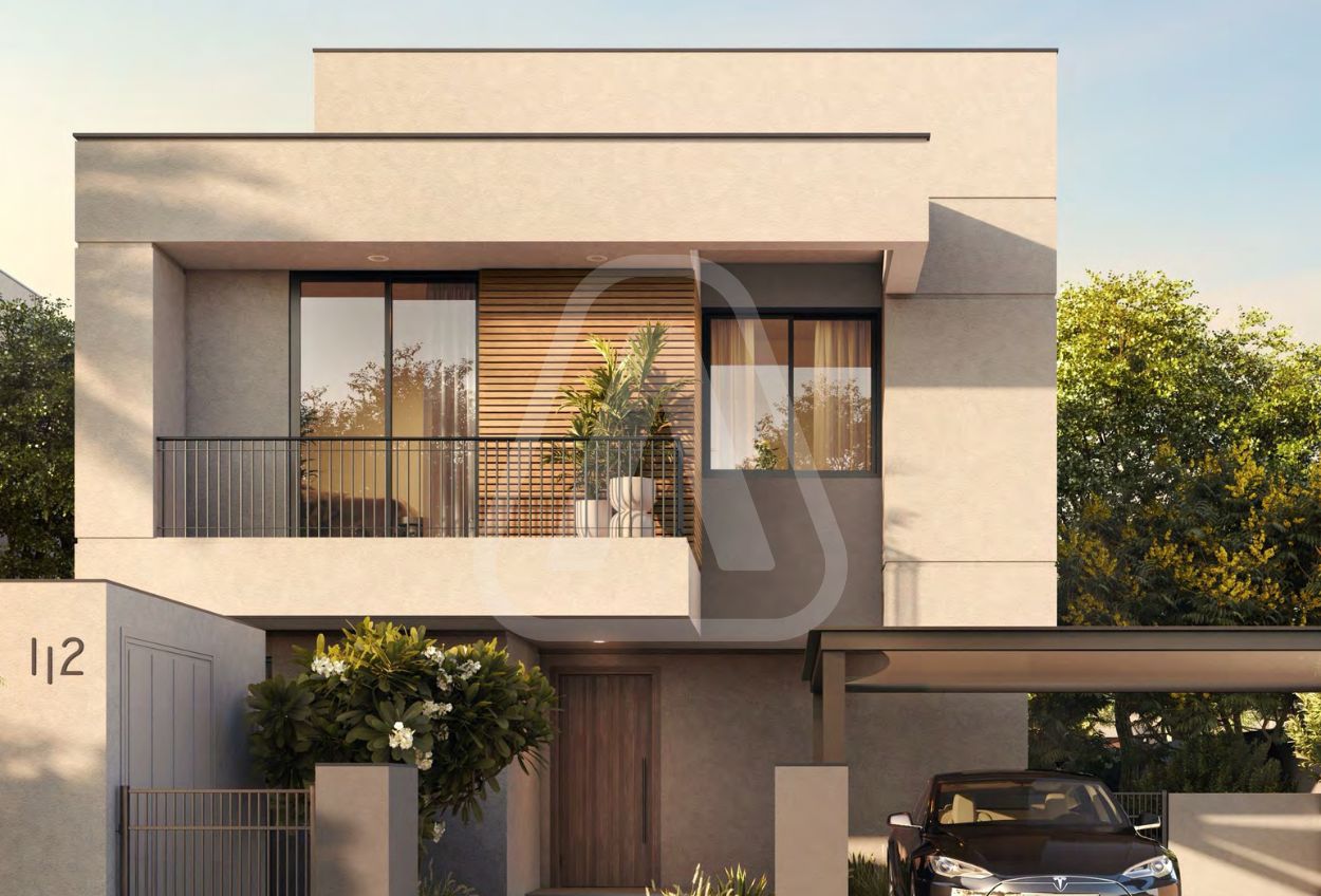 Al Ghadeer Gardens 1700 sqft townhouse exterior - Aldar Abu Dhabi